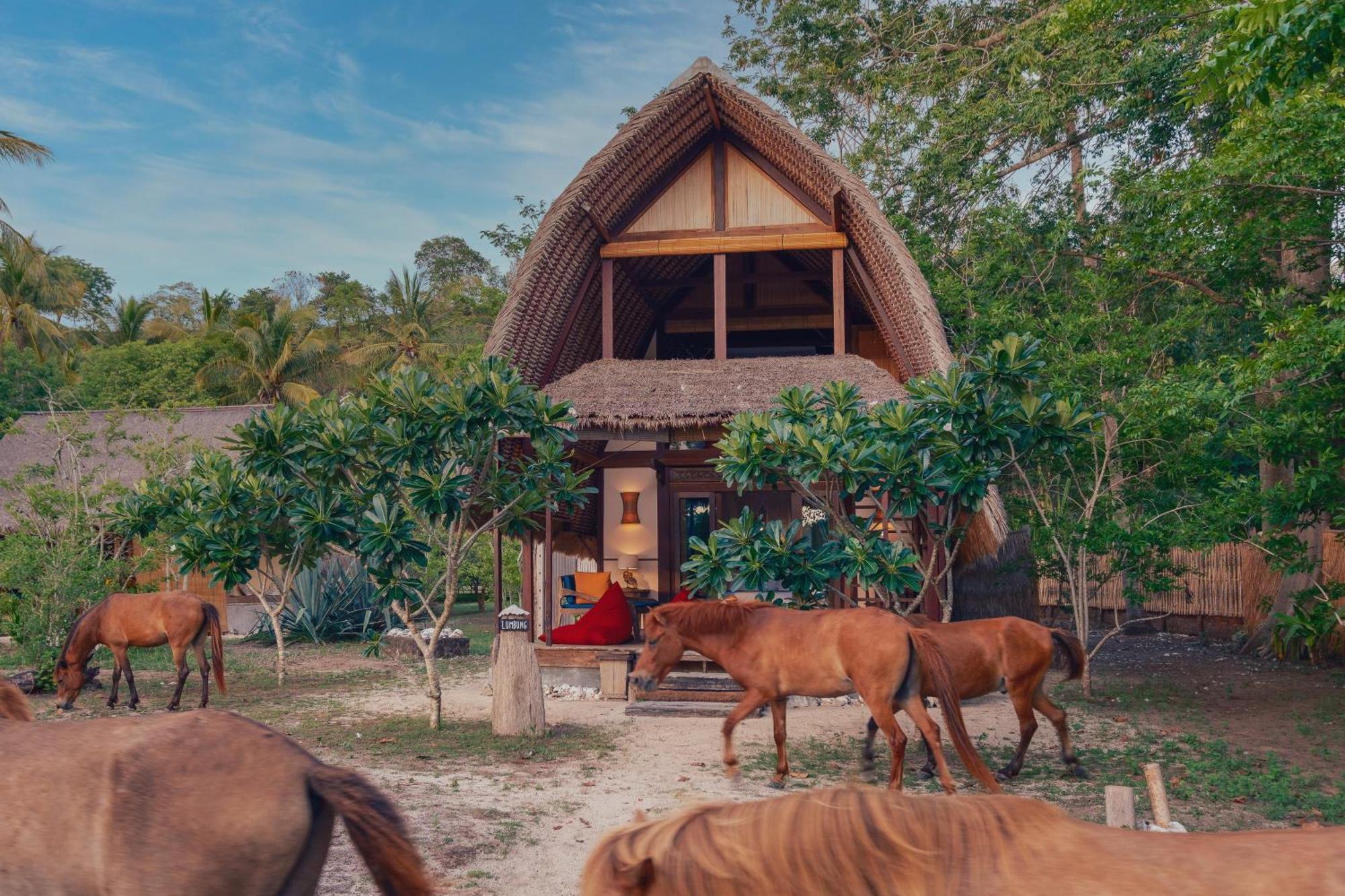 Gili Asahan Eco Lodge & Restaurant Exterior foto